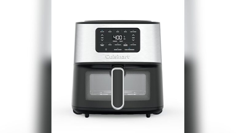 Cuisinart Air Fryer 6-Quart Review: Versatile & Easy to Clean