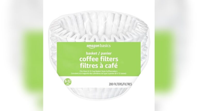 Amazon Basics Basket Coffee Filters Review: 200 White Count Guide