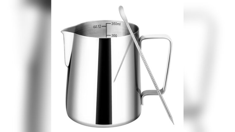 Amrules 12oz Milk Frothing Pitcher Review: Best Barista Tool