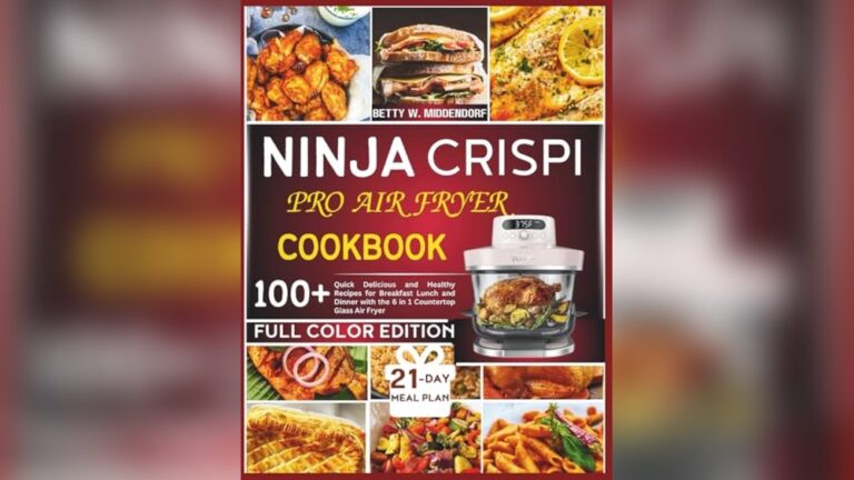 NINJA CRISPI PRO AIR FRYER COOKBOOK: Easy Healthy Recipes Guide