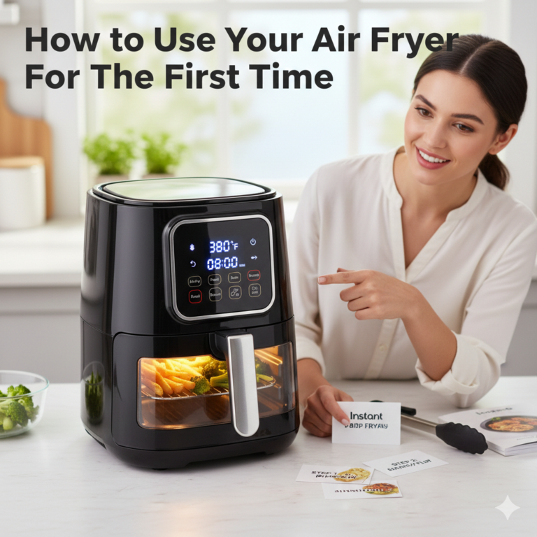 How to Use Air Fryer First Time – Complete Beginner Guide